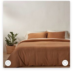 Casaluna KING linen duvet cover